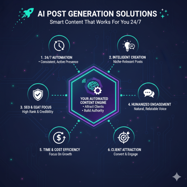 AI Post Generation Solutions: Automated Content Engine